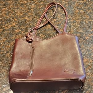 Leather bag from Italy